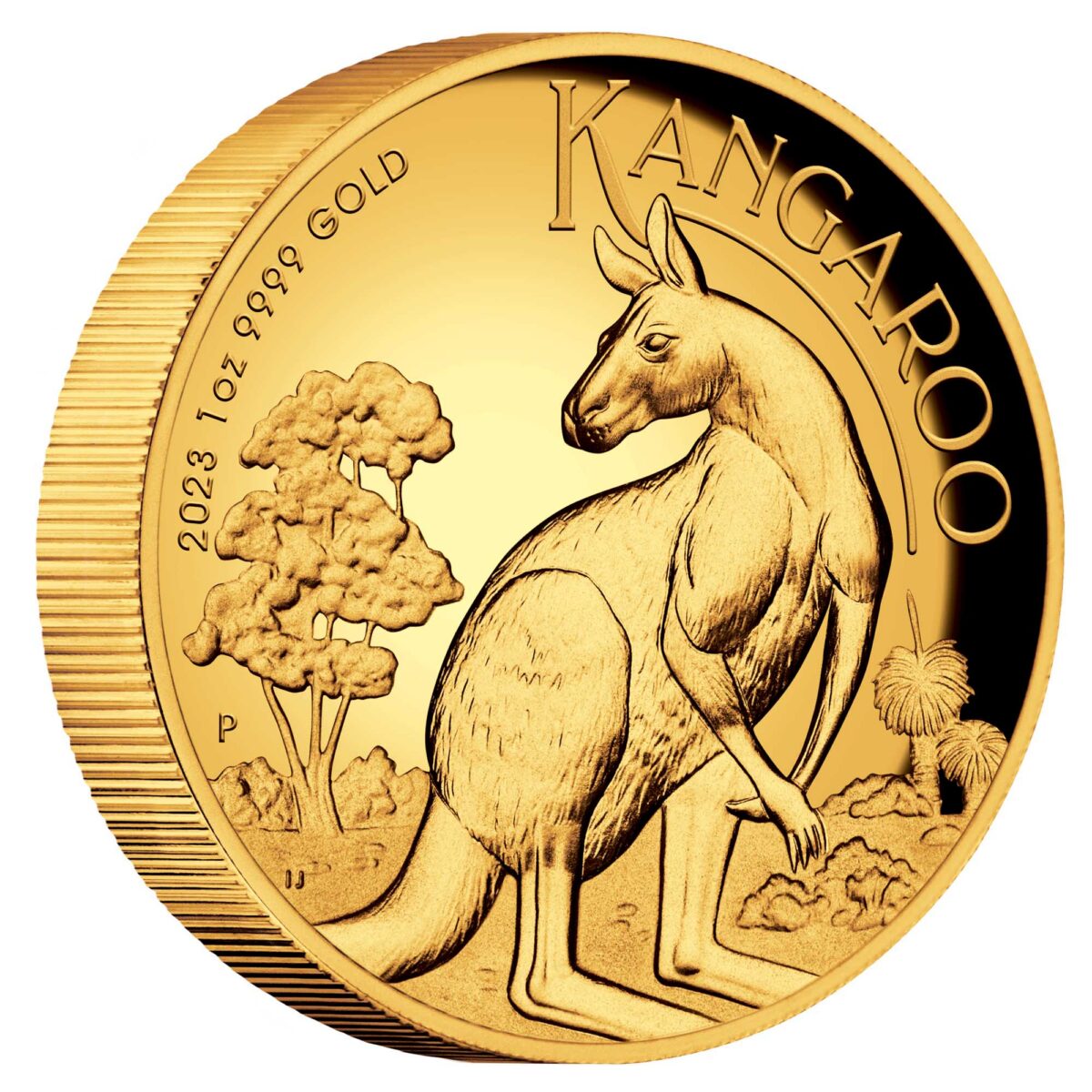 1oz Australian Kangaroo Kuldmünt 100 dollarit 2023 999.9