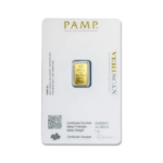 PAMP Suisse Fortuna 1 grammine 999,9 kuldplaat Šveits
