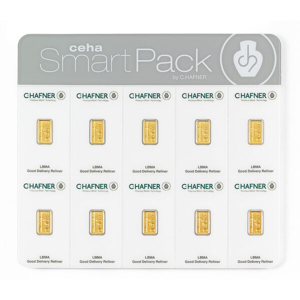 10x2g C.Hafner SmartPack 999.9 kuldplaat